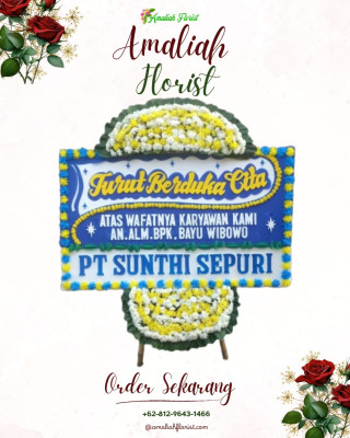 Papan Bunga Duka di Tolengas