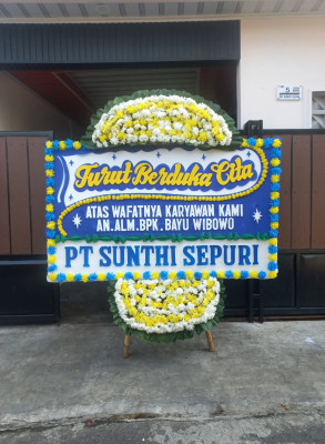 Papan Bunga Duka di Tolengas